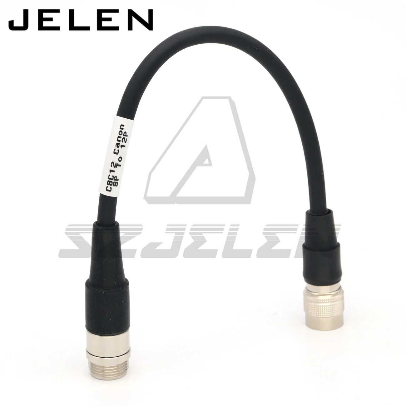 Canon to Fuji Camera Lens Control Line Professional Broadcast Grade Wide Angle 8 to 12 Pin Plug Wire Conversion
