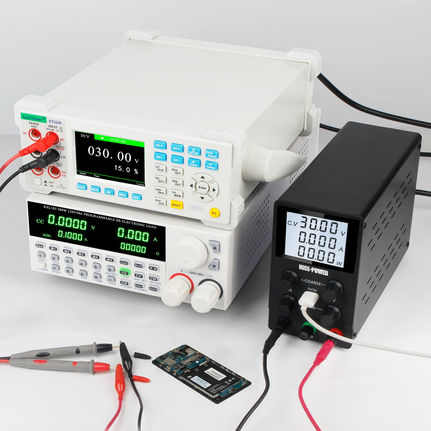 Nice-power USB DC Regulated Lab Power Supply Adjustable 30V 10A Laboratory 60V 5A Voltage Regulator Stabilizer Bench Source DIY