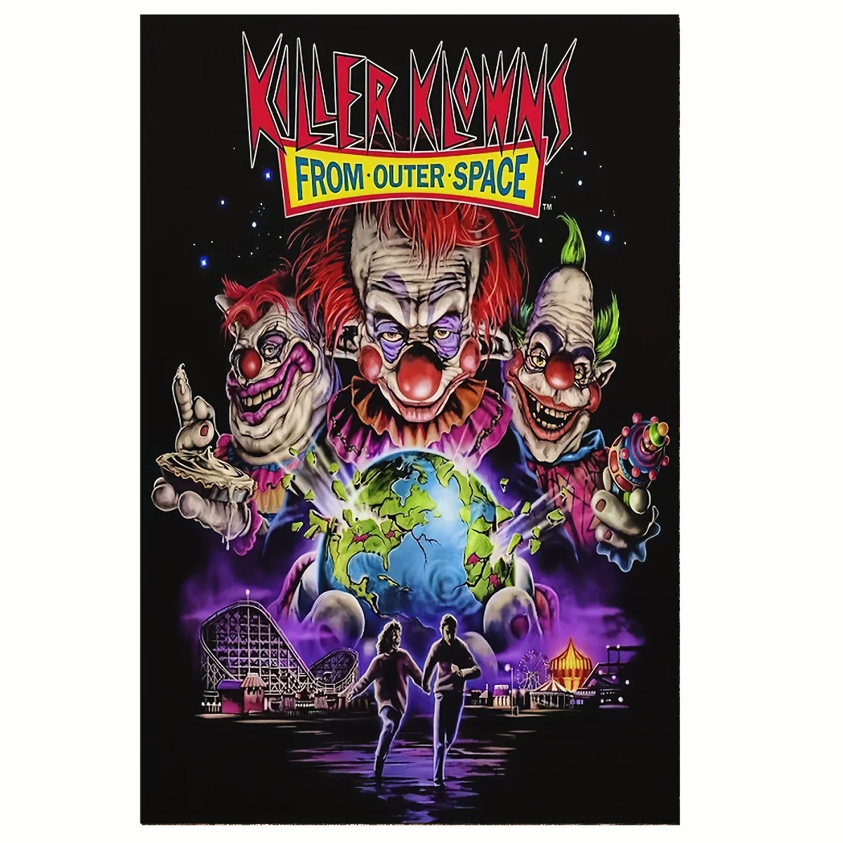 

Занавеска для душа Killer Klowns: научно-фантастический дизайн ужасов, которая добавляет жуткий развлечение и ретро-очарование для вашего декора ванной комнаты