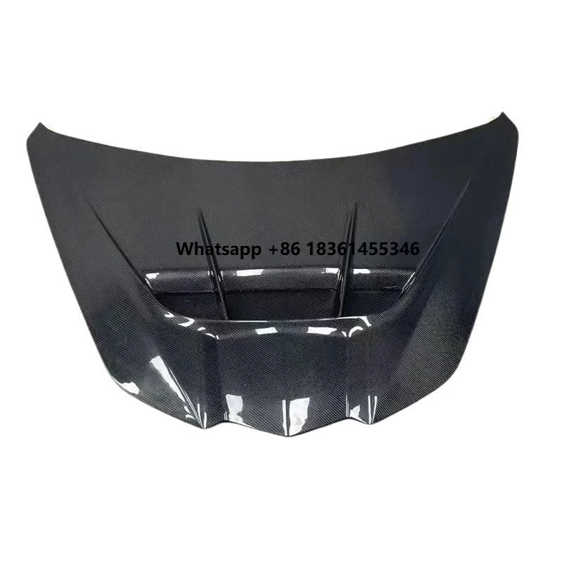

For C8 2020-2025 Carbon Fiber Hood Bonnet ZR1 Style Direct Performance Upgrade