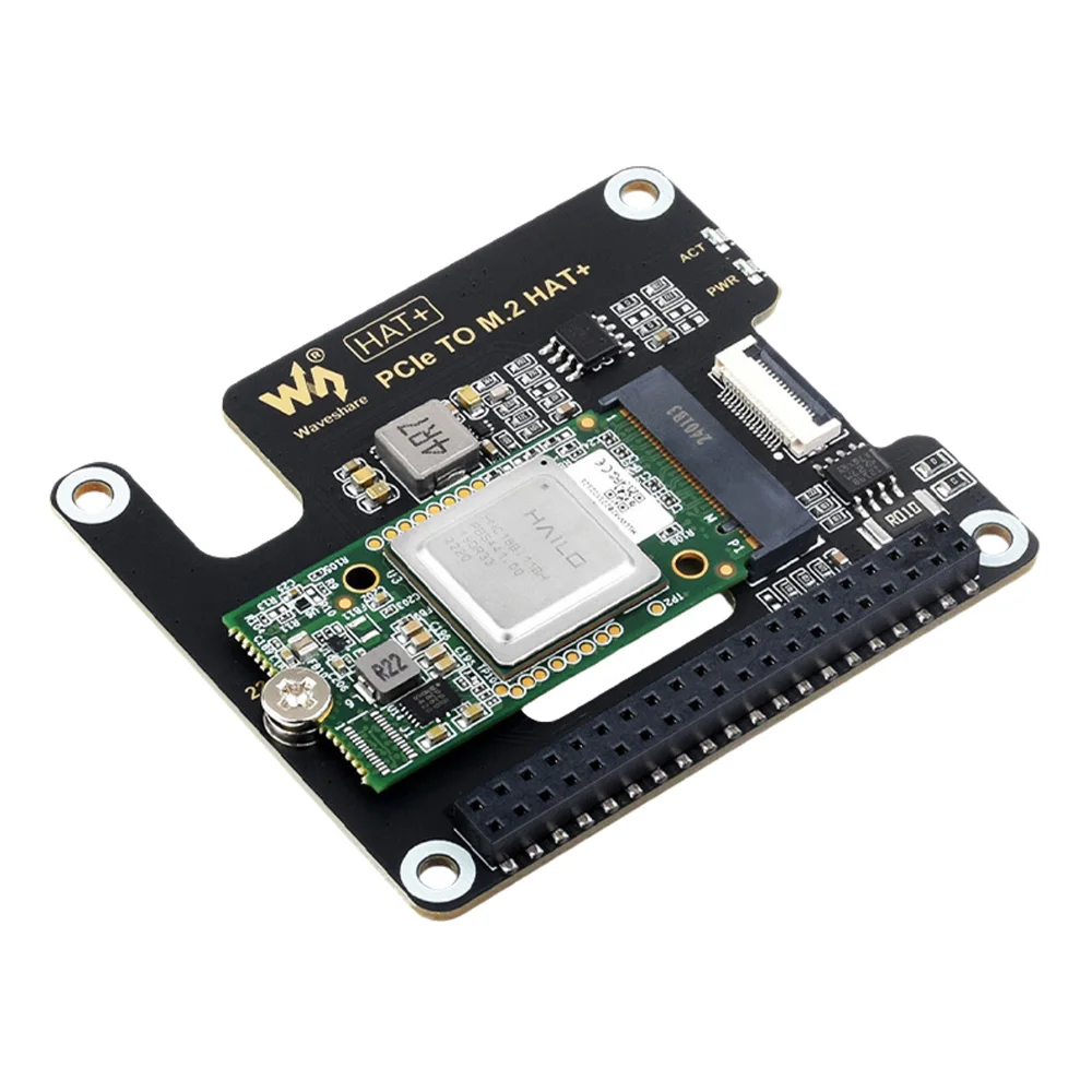 Hailo-8 M.2 AI Accelerator Module Optional For PCIe To M.2 Adapter Board Based On 26TOPS Hailo-8 AI Processor For Raspberry Pi