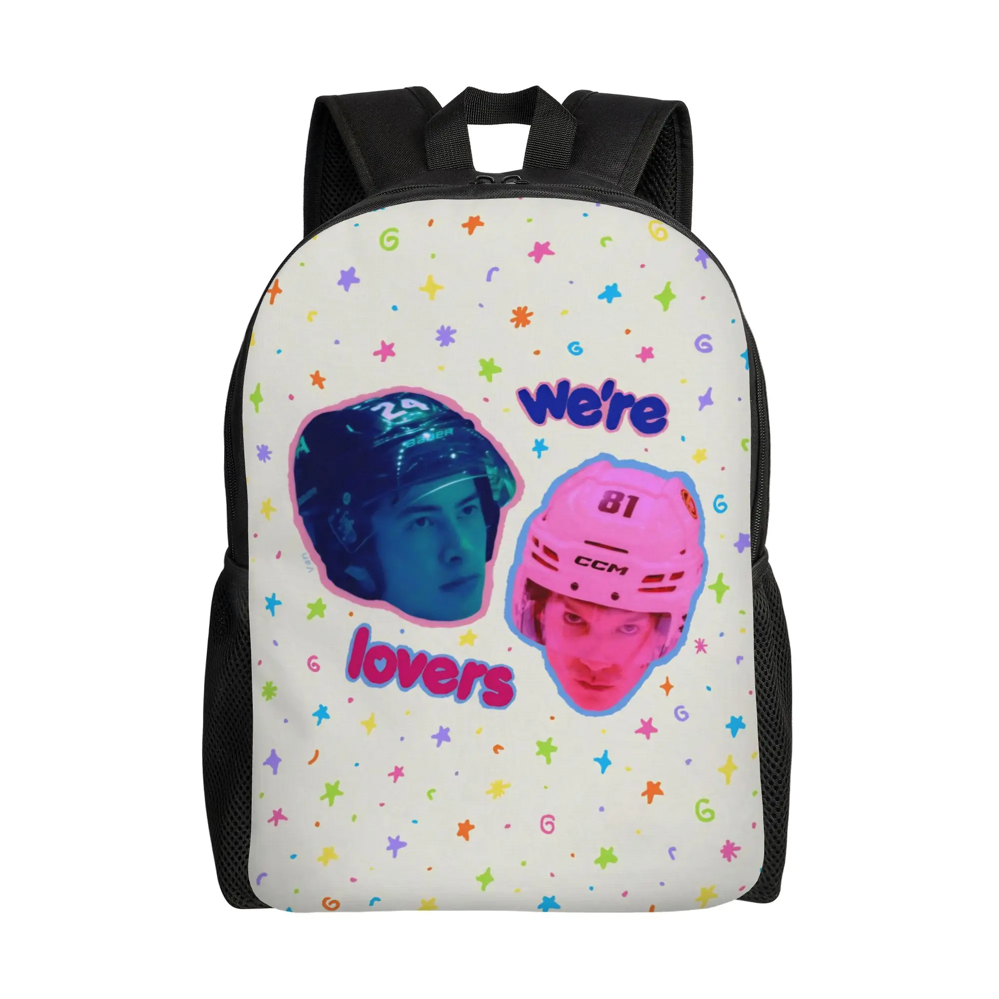 

Heated Rivalry Backpack for Men Women Teenage High School Business Daypack Canadian BL College Canvas Bags Outdoor