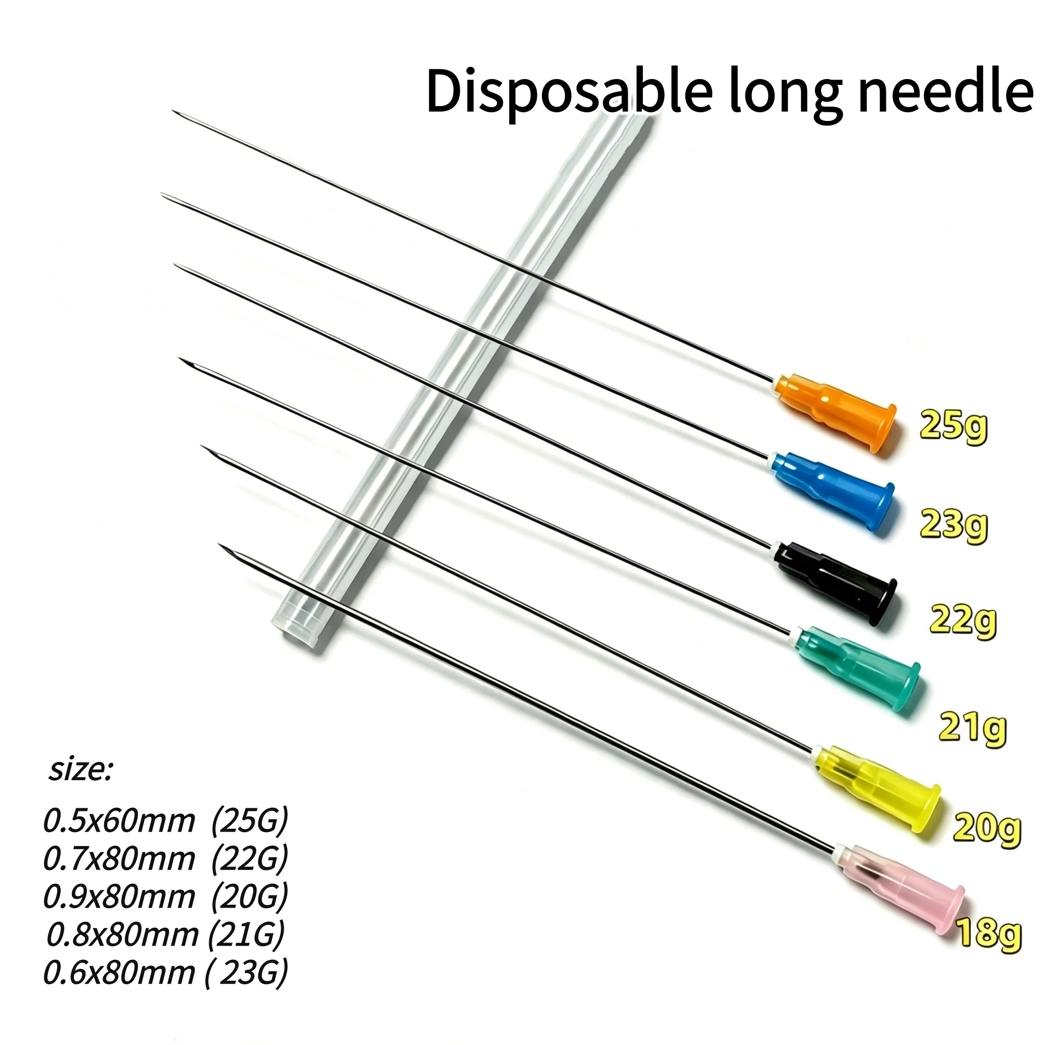 100pcs-box-disposable-sterile-long-needle-laboratory-sampling-needle-industrial-dispensingneedle-20g-21g-22g-23g-25g