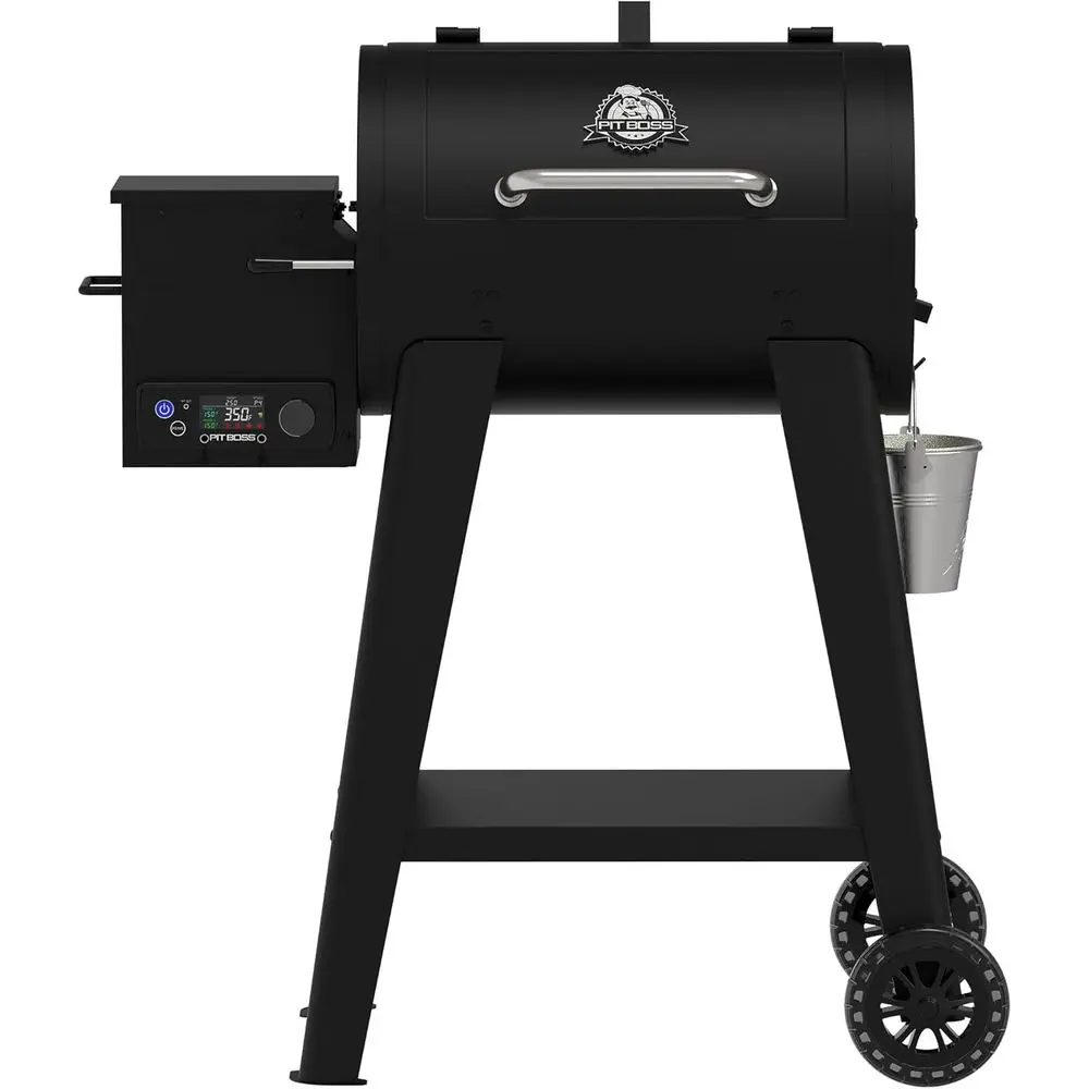 Parrilla de pellets, negro mate, modelo 11086