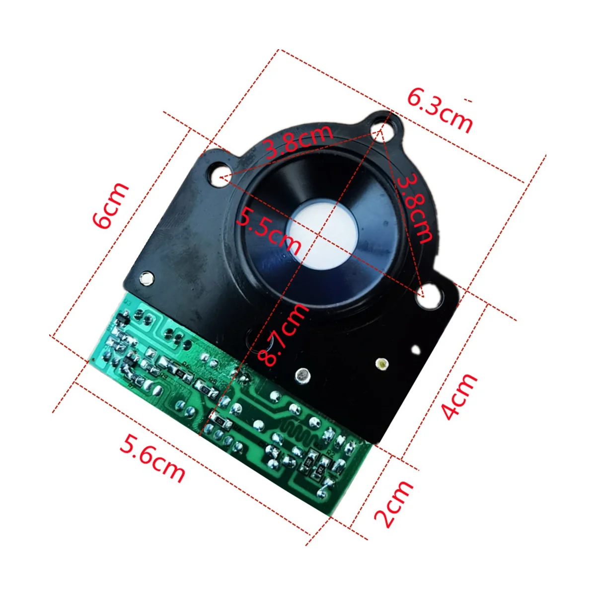 Ultrasonic Drive Atomizer, Hot Plate, Atomization Power, Shock Plate, Umidificador, Acessórios versáteis, 1PC