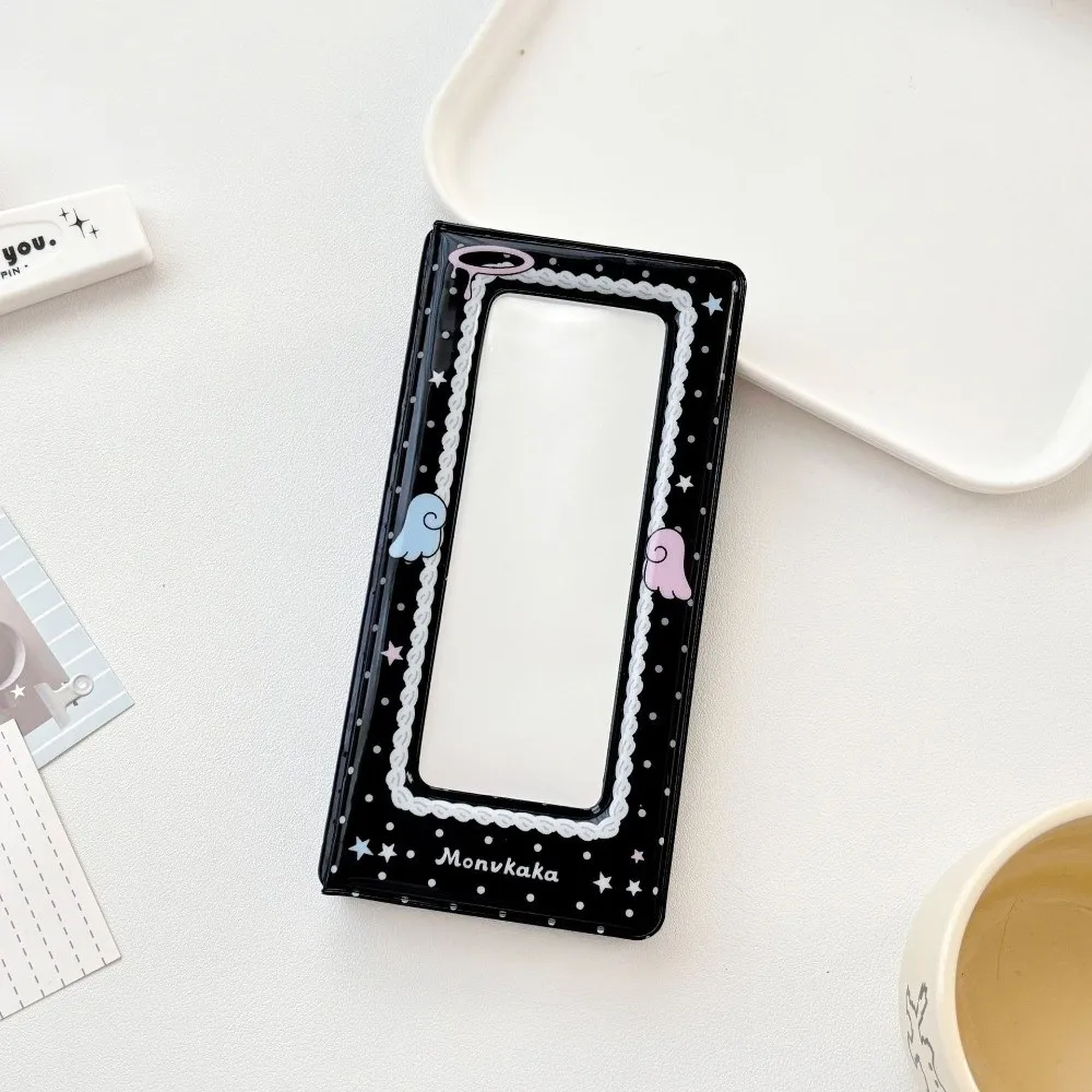 Waterproof Polka Dot 4-Cut Photo Card Binder Portable Collectible Four-cut Photo Album Kpop Card Storage Booklet Kpop Idol