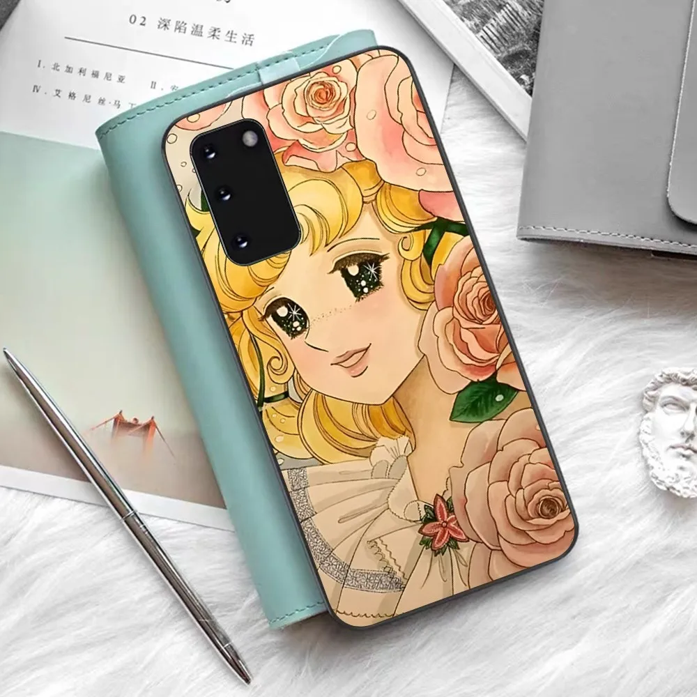 Casing ponsel permen Manga Anime untuk Samsung S 20 21 22 23 plus Ultra untuk Redmi Note 8 9 10 11 untuk Huawei Y 5 6 9