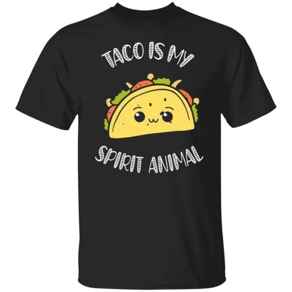 Taco Is My Spirit Animal Funny Yummy TShirts, Long Sleeve, Hoodies,Unisex TShirt  Unisex T-shirts  brand vintage