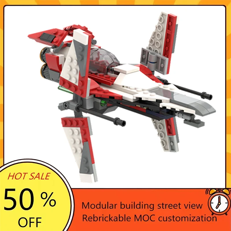 

186PCS Popular Space War Movie Model MOC Building Bricks Spaceship Modular Technology Gifts Holiday Assemble Children Toy Suit