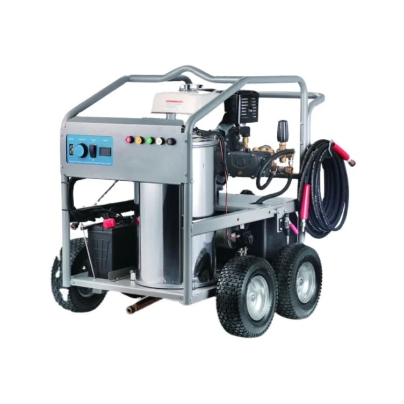 Hot Water Diesel Pressure Washer 3600Psi 90 Degrees With  Engine Gasoline Engine Diesel Boiler