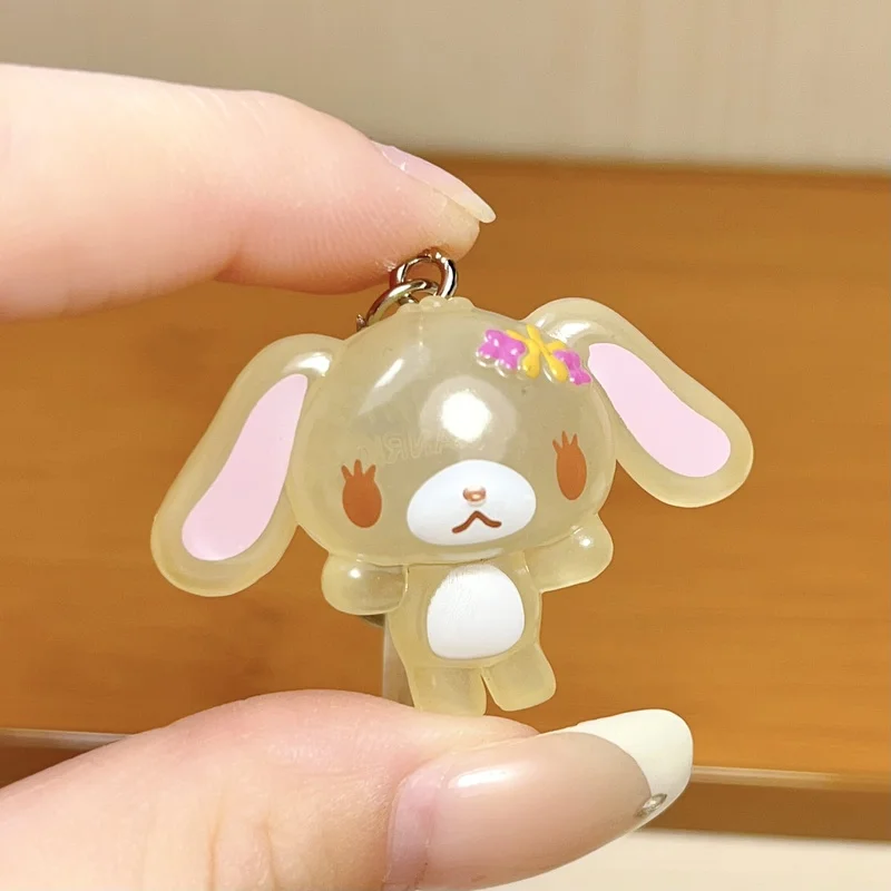In Stock Sugarbunnies Pendant Cute Rabbit Pendant Transparent Figure Small Pendant Birthday Gift