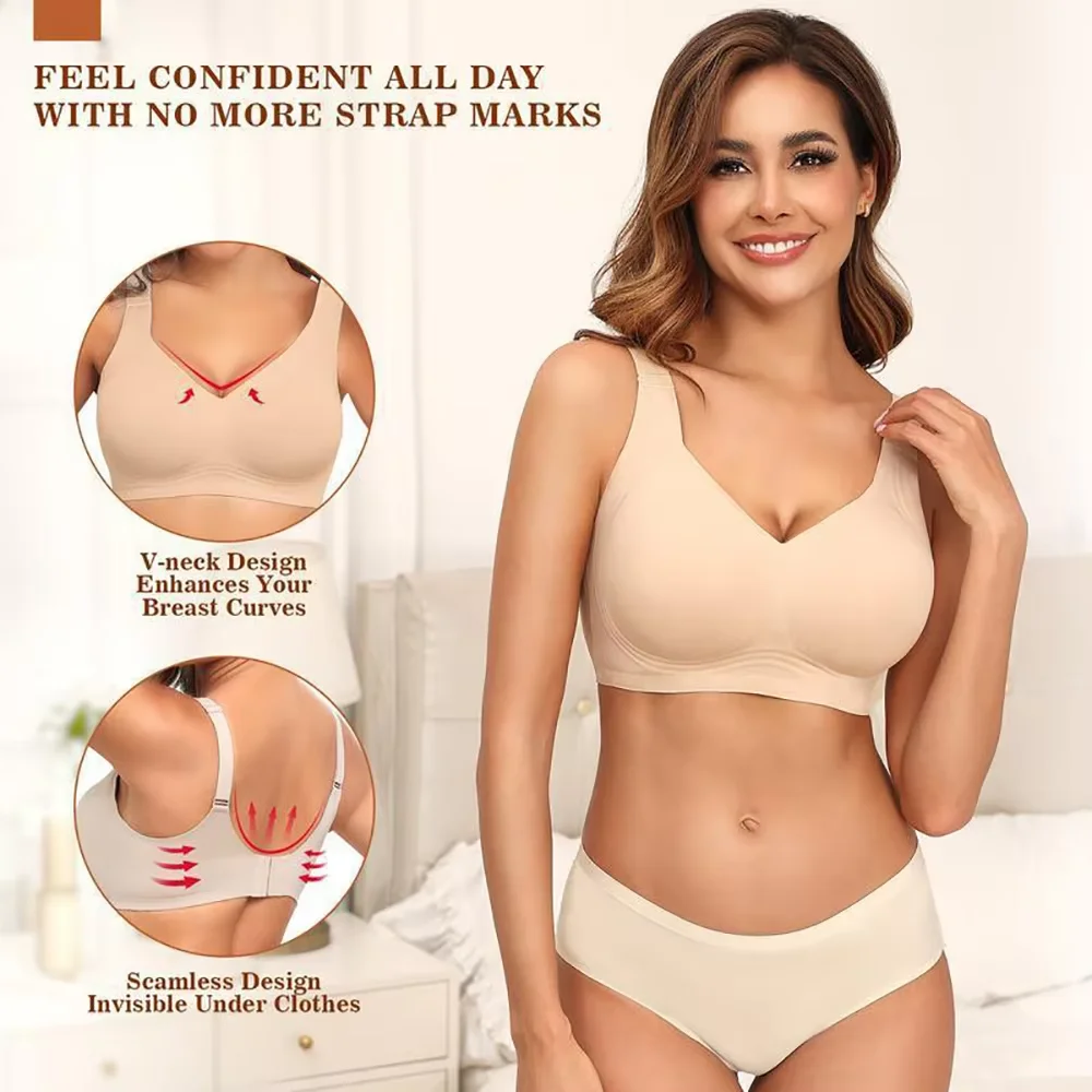 Damski bezszwowy biustonosz be – T Shirt Bra Seamless recenzja i cena