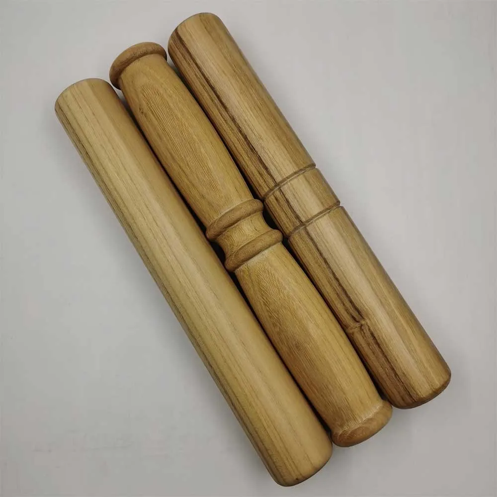 Wooden Tai Chi Ruler Roll Stick Solid Wood Tai Chi Stick Creative Wood Exercise Equipment