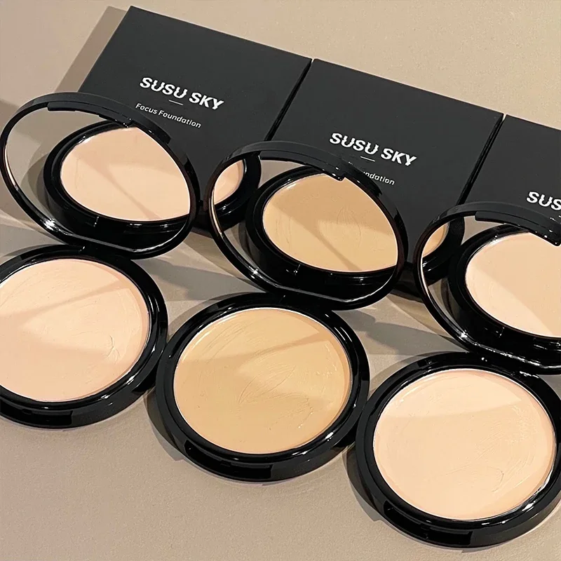 Soft Focus Cream Foundation Palette Silky Texture Moisturizing Concealer Long-lasting Makeup Brightening Modifying Dullness