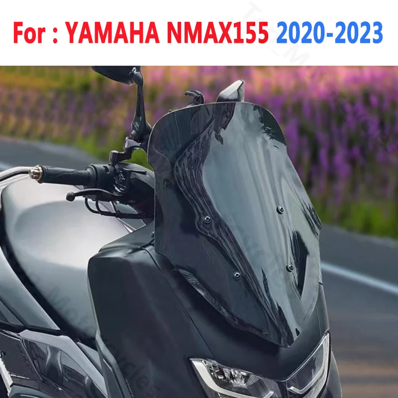 Screens For YAMAHA NMAX155 NMAX125 NMAX 125 155 2020 2021 2022 2023 Motorcycle Windscreens Windshield Wind Deflectors Viser