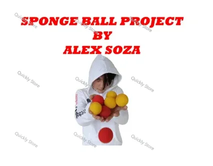 Sponge Ball Project By Alex Soza Magic tricks (Instant Download) Quickly send
