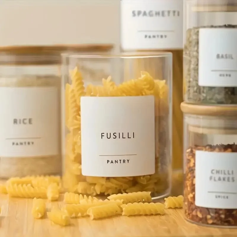 50 adesivi quadrati/circolari/rettangolari personalizzati per confezioni regalo, feste, compleanni, battesimi, festival