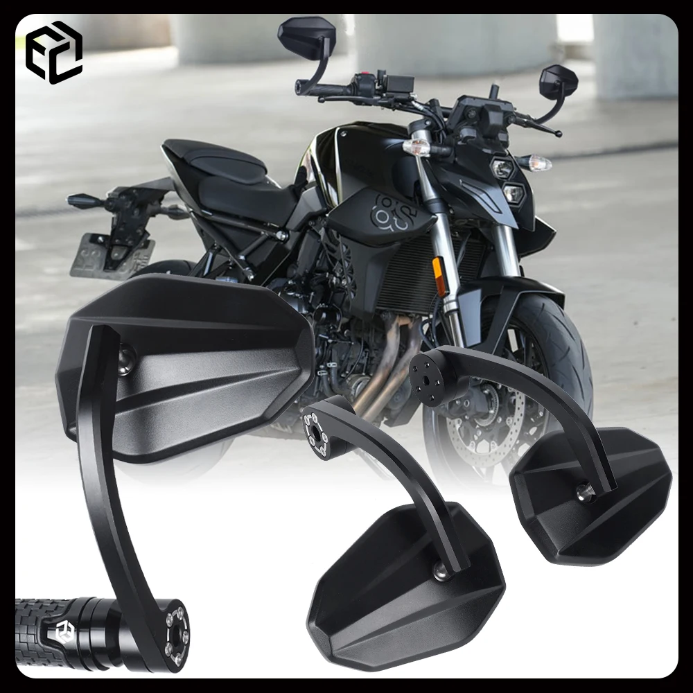 For SUZIKI GSX-8S GSX-S750 GSX-S1000 GSR 750 600 SV 650 Motorcycle Handlebar Mirror CNC Bar End Rearview Mirror Aluminum Alloy