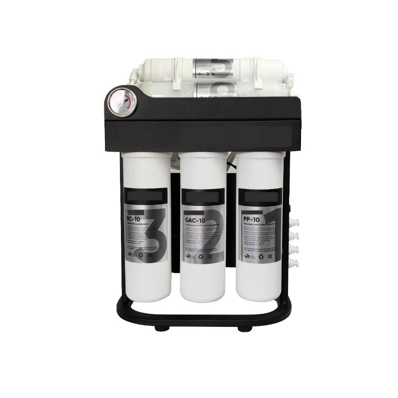 Commercial Five-Stage Reverse Osmosis Filter 50G-400G Large Flow Manual Outdoor Hotel Purifier Plastic Special for Household Use
