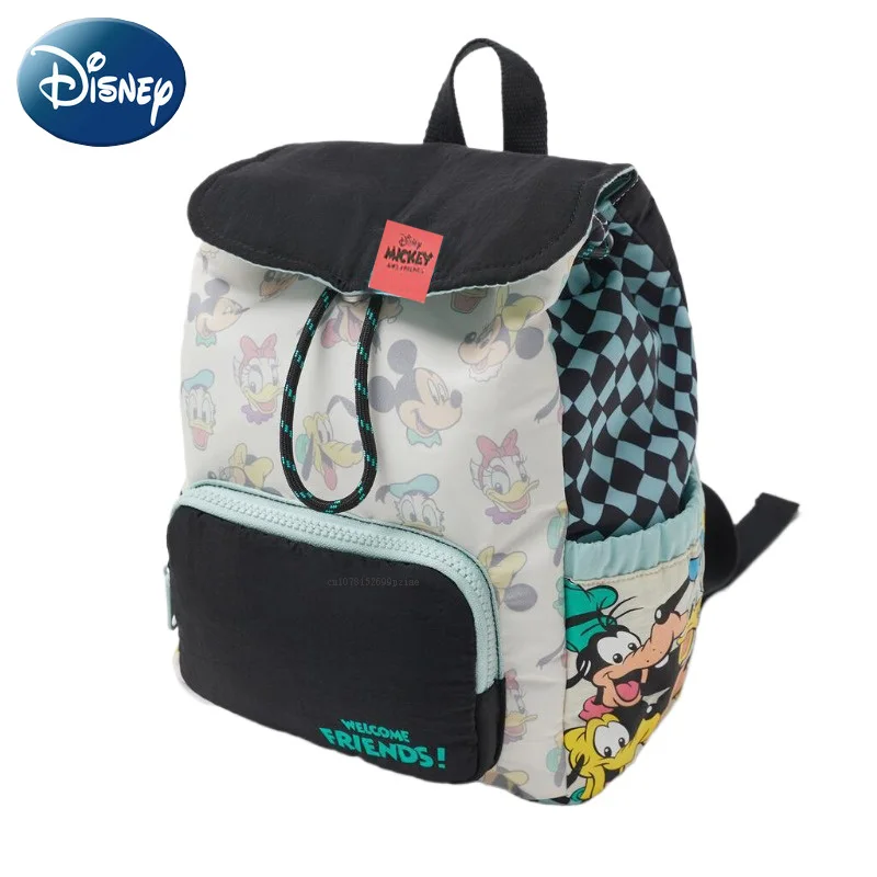 2025 New Disney Fashionable Mickey Mouse Pattern Children\'s School Bag Cute Mickey Print Lightweight Backpack