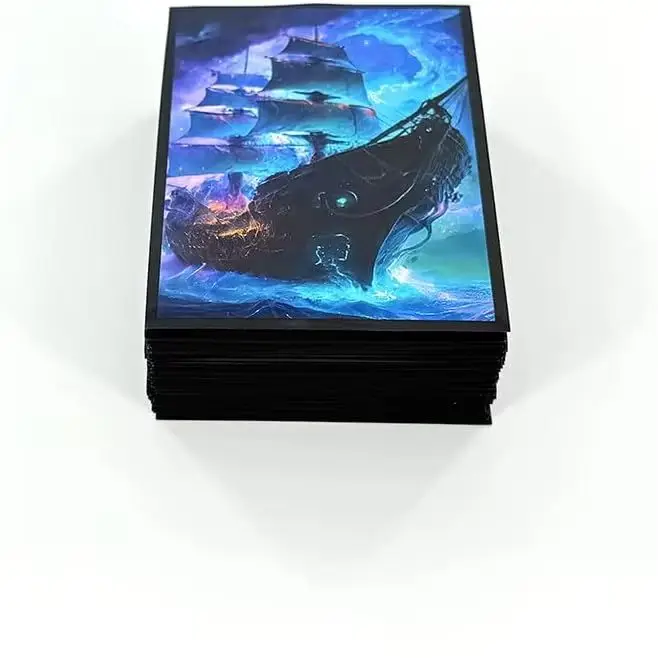 100 stuks MTG-kaarthoezen, TCG-kaartbeschermhoezen toepasbaar op OCG CCG DTCG-formaat is 2,6 x 3,6 inch - Shipchuan