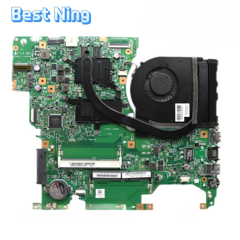 For Lenovo Flex 2-15 Laptop Motherboard 13308-1 Mainboard with Fan CPU 3558U I7-4510 GPU 840M 1G DDR3 100% Tested Ok