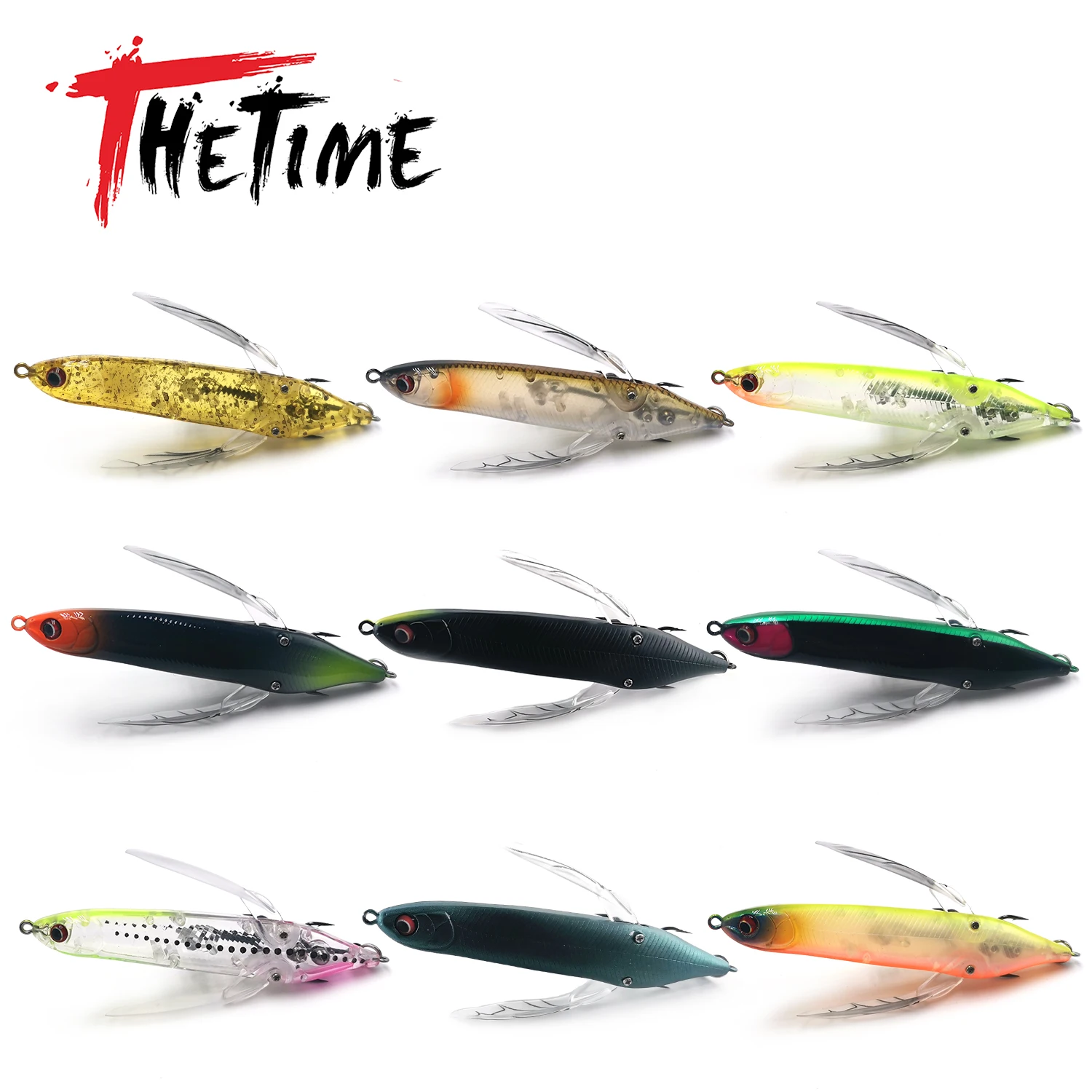 Imagem -03 - Nova Dragonfly Topwater Crawler Bait 80 mm 6.5g Artificial Superficial Buzzbait Popper Popper Pencil Stickbait Lure For Bass Fish 2023