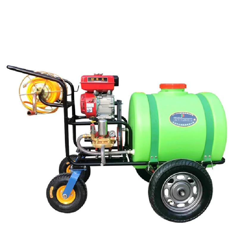 

Опрыскиватель для сада на колесах 160 л, с большими шинами, ручной, сельскохозяйственный