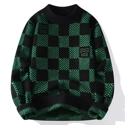 Winter Cashmere Sweater Men Clothing Top Quality Male Pullover Sweaters Keep Warm Pull Homme Fashion Mens Jumper Thick