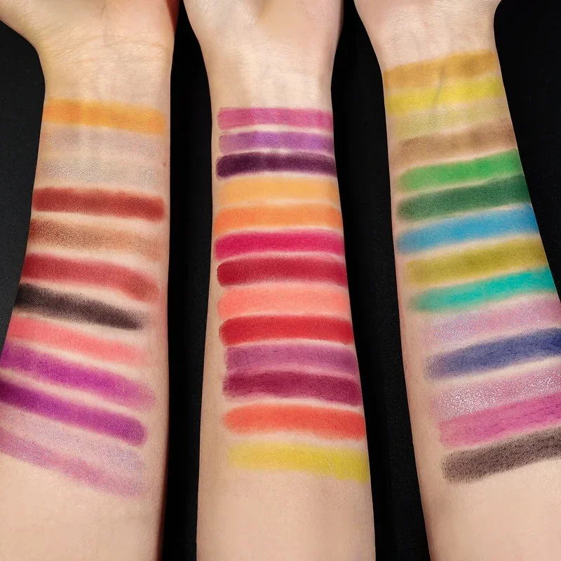 アイシャドウパレット,40色のメイクパレット,キラキラ,防水