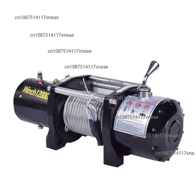 

12v 24v Electric Winch Vehicle Mounted Hoist Off Road Car Recovery Lift Puller​