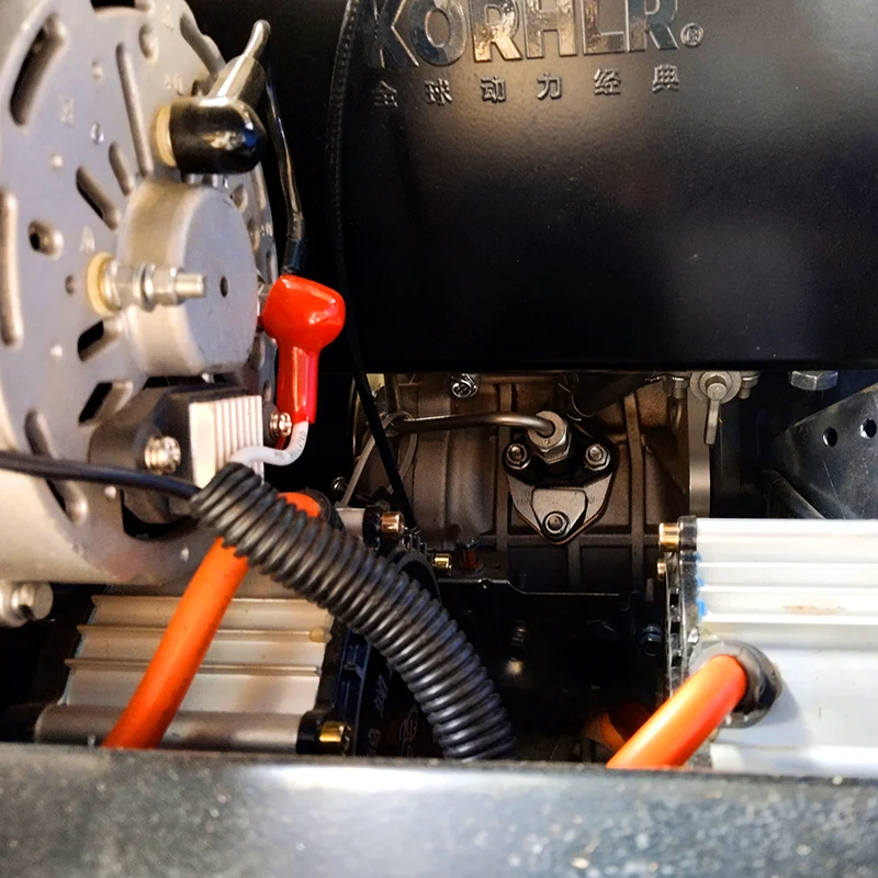 Customized CE EPA High Power Lawn Mower Remote Control Petrol Flail Mower for Grass Cutting