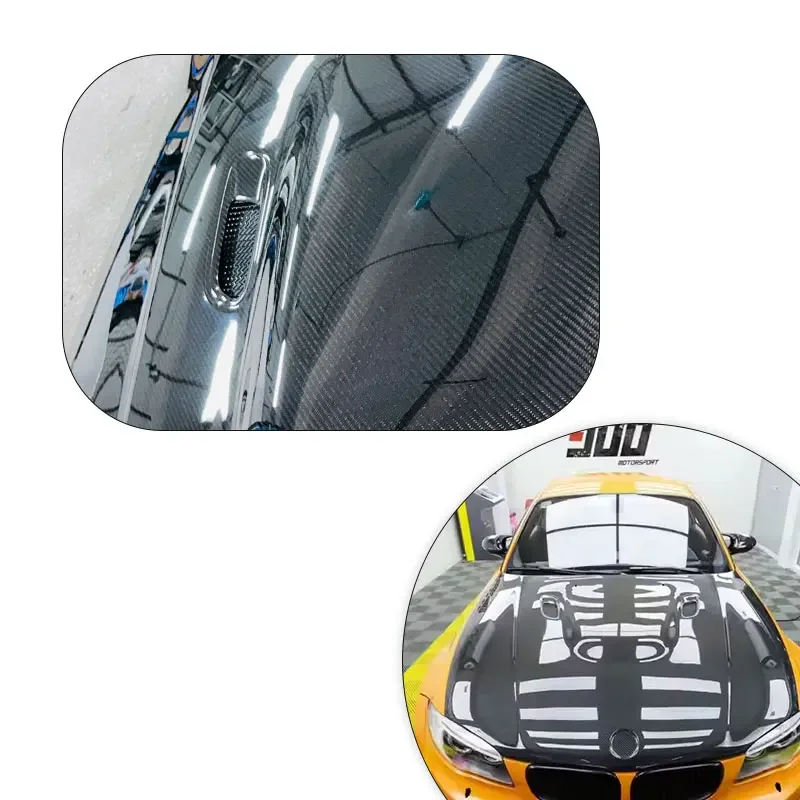 2025 Carbon Fiber Hood for BMW E82 1M Coupe Aerodynamic Track Ready Durable New Model