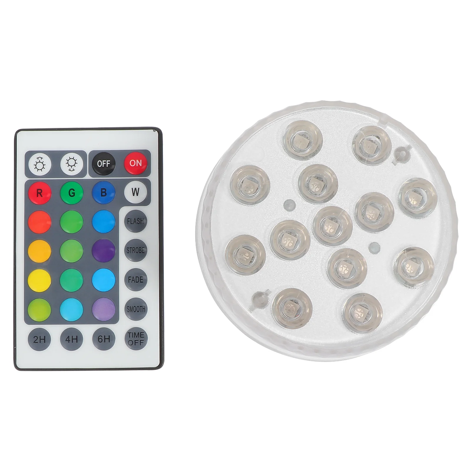 

1Set Waterproof Submersible LED Lights Magnet Suction Cup Pool Lamp Multi-Color Underwater Fish Tank Fountain Party Decor