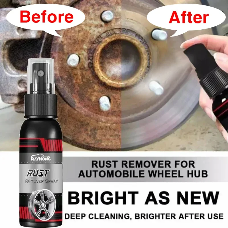 

30ML Car Rust Inhibitor Rust Remover Metal Chrome Paint Clean Anti-rust Lubricant Maintenance Iron Powder Cleaning