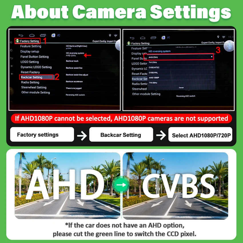 كاميرا الرؤية الأمامية للسيارة AHD 1080P لسيارة Hyundai IX35 I30 Tucson Accent I40 Santa Fe Dm H1 Terracan HB20 Terracan Starex I20 IX55