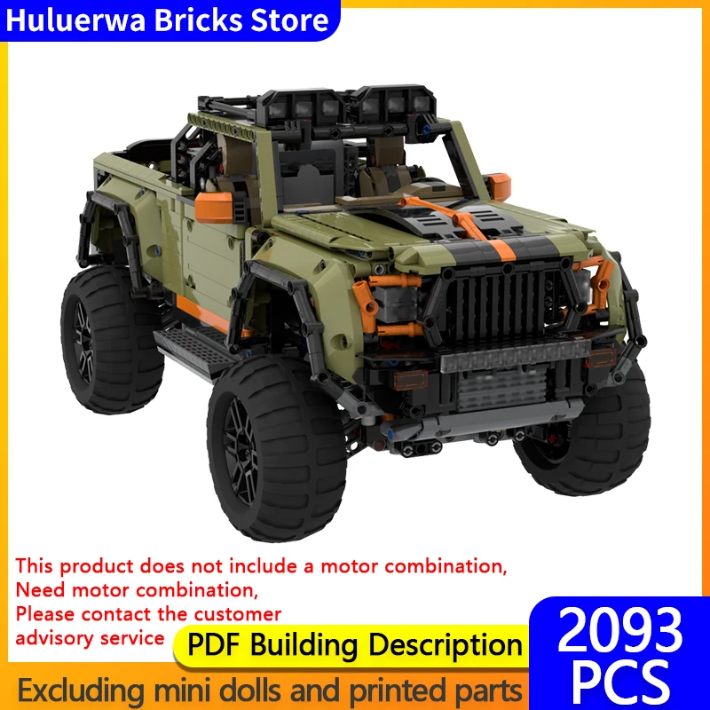 

Speed Racing Car Model MOC Building Bricks F-150 Off-Road Vehicle Modular Technology Gifts Holiday Assemble Children Toys Suit