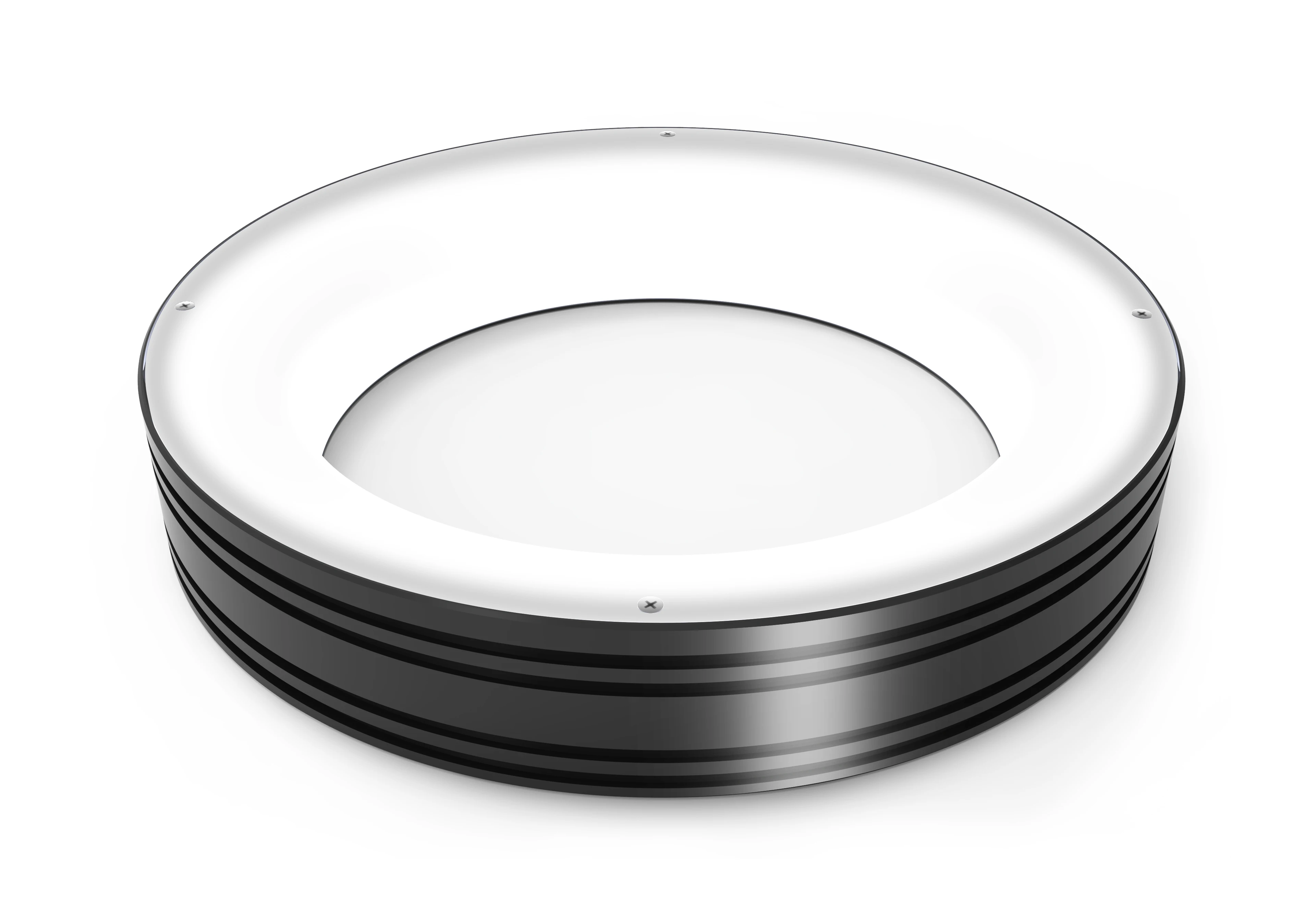 24V 직경 100mm 각도 0-90 산업 자동화를 위한 LED 링 라이트 작업 조명 머신 비전 조명 검사