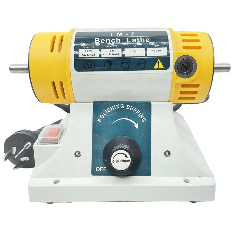 110/220V 350W Woodworking Jewelry Rock Polishing Buffer  Mini Bench Polisher Electric Wood Router Carving Polishing Machine