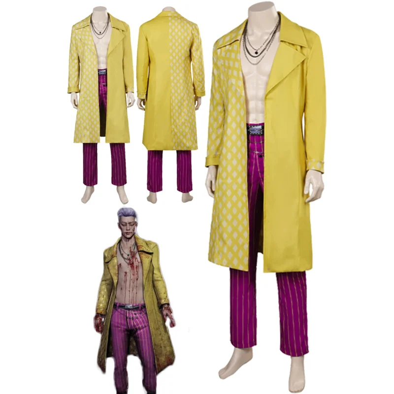 

Ji Woon Hak Cosplay Fantasia Game Daylight Cosplay Costume The Trickster Adult Men Fantasy Halloween Carnival Party Clothes