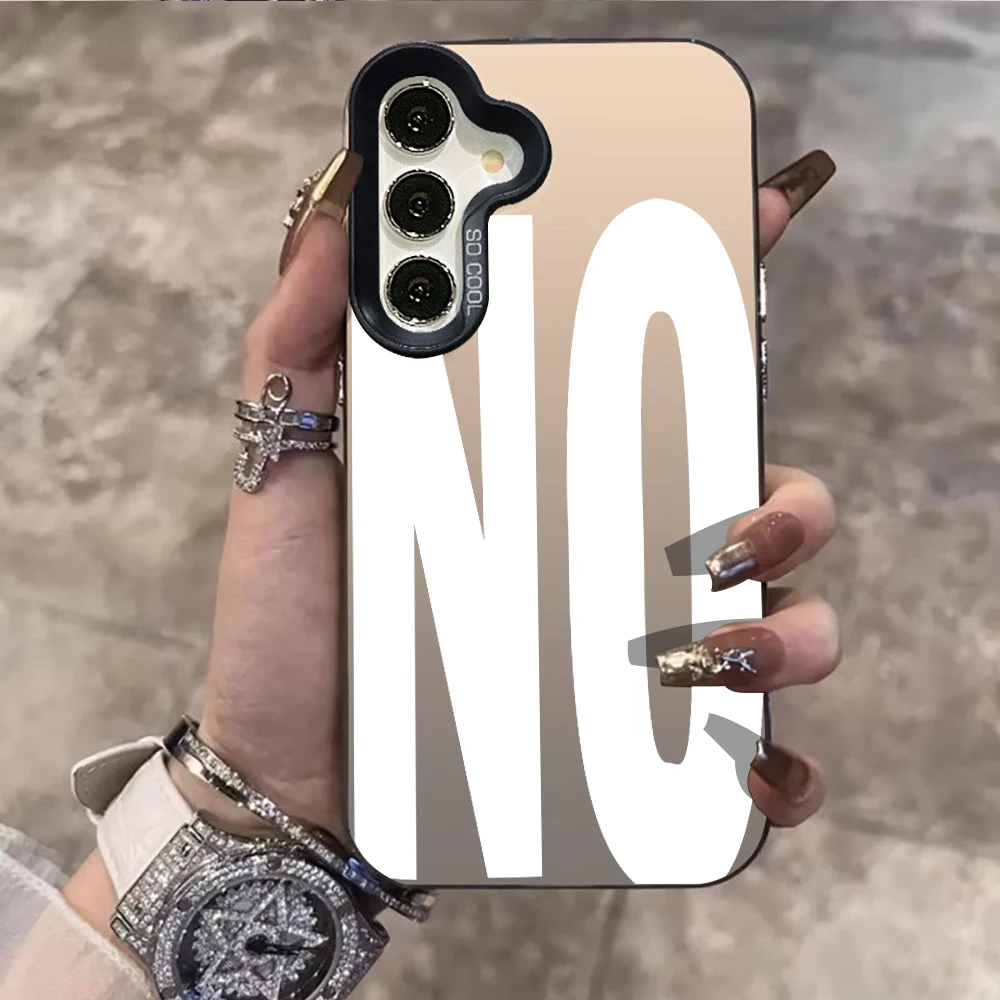 NO And YES Personalized Art Phone Case For Samsung Galaxy S26 S25 S22 S24 S23 Ultra Plus FE A56 A55 A54 A36 A35 5G Hard PC Cover
