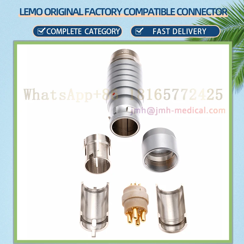 1-5pcs.4B. FGG male plug EGG female socket 4.6.7.10.12.16.24.30.40.40.48 pin core push-pull self-locking aviation connector
