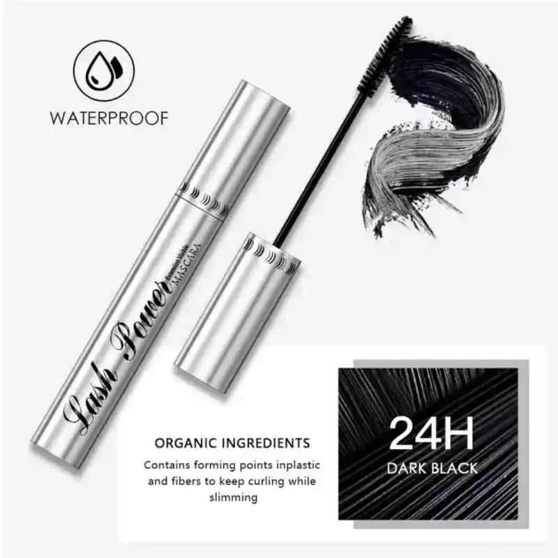 4D silk fiber mascara big eyes mascara lengthening curling waterproof no smudge