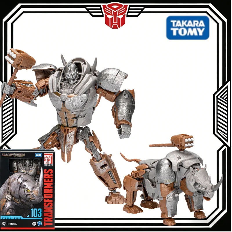

В наличии: Фигурка-трансформер Rhinox из серии Movie 7 SS103 Voyager Class, режим зверя, аниме-мультфильм, трансформируемый робот