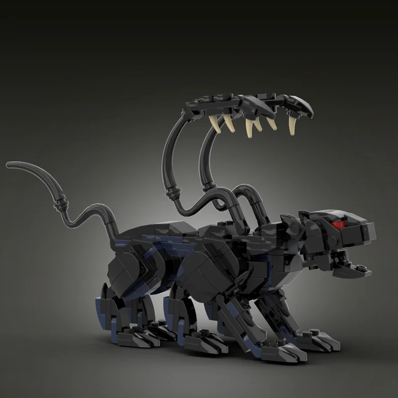 261PCS Moc Displacer Beast Compatible 21348 Red Dragon Model Building Blocks Assembly Architecture Toys Bricks for Boys Kid Gift