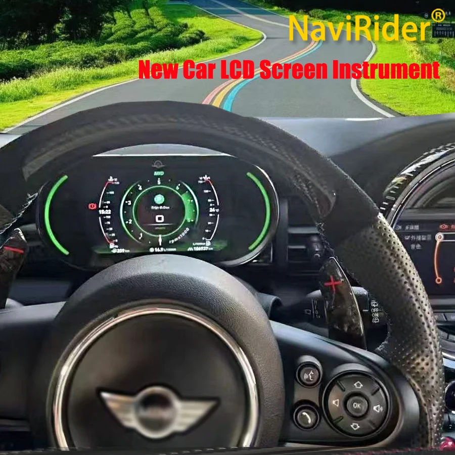 New Car LCD Screen Instrument For Bmw Mini R56 R60 2007-2014 Car Head Up Display Digital Speedometer Auto Electronics Speeding