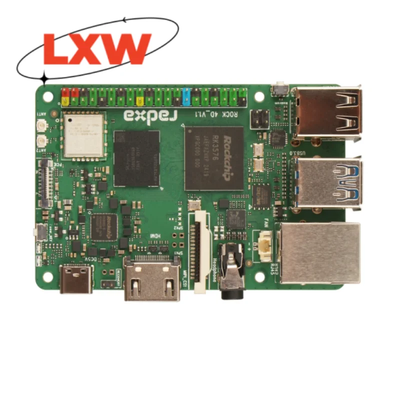 لوحة تطوير Radxa ROCK 4D RK3576 حساب الحافة للكمبيوتر لوحة واحدة مخرج 4K LPDDR5 #1