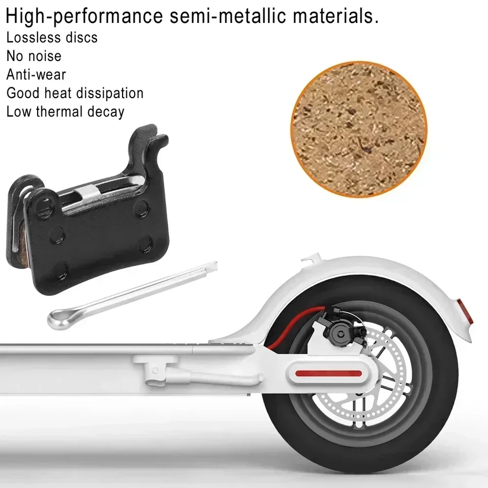 Braking 786SM1 Semi-Metallic Motorcycle Brake Pads – Scooter & Adventure Bike Replacement
