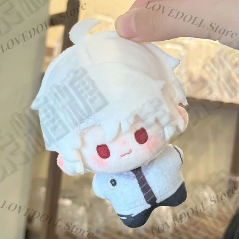 

10cm Anime Game Role Ayer Cain Kawaii Cosplay Cotton Doll Starfish Body Keychain Cartoon Mini Soft Plushie Toy Figures Fans Gift