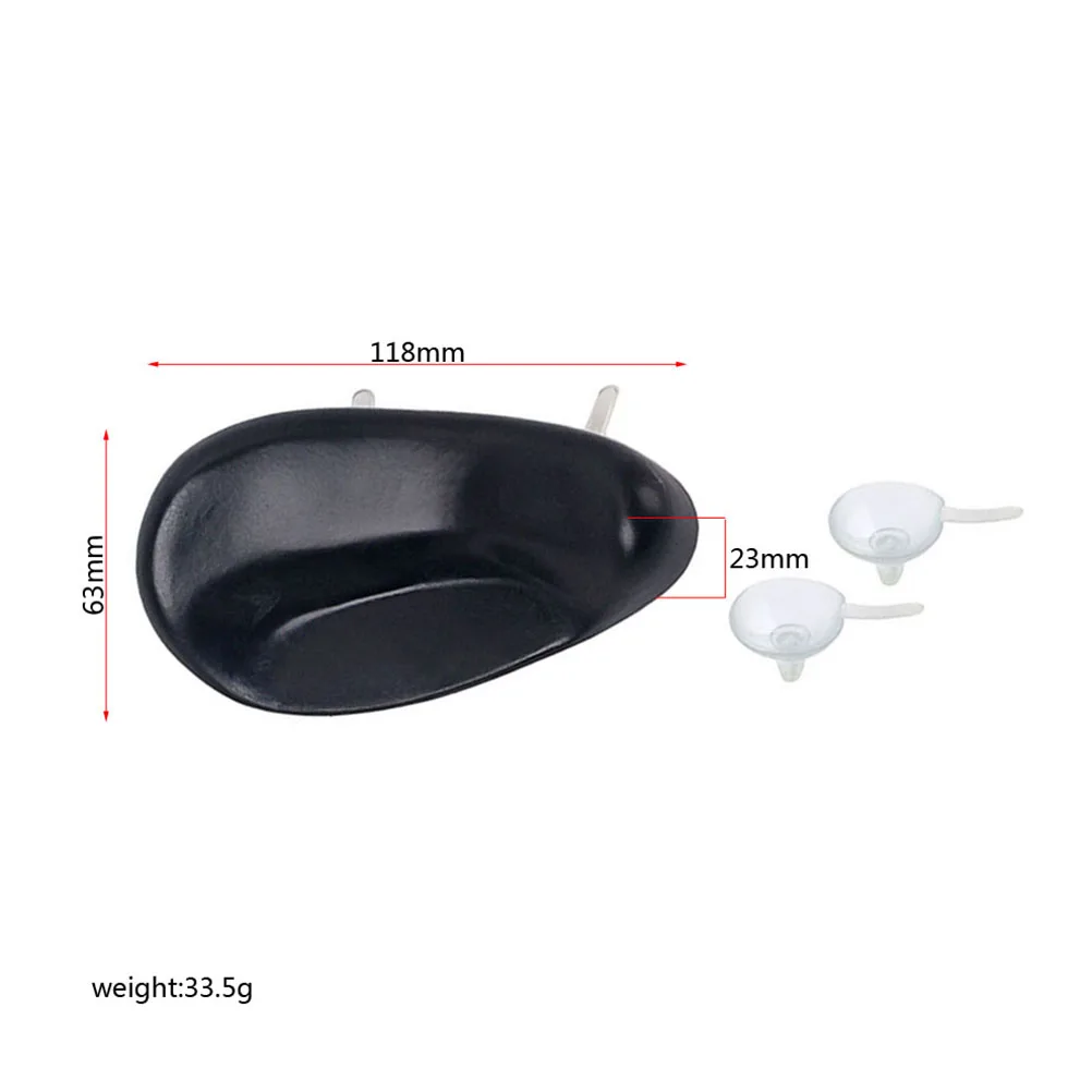 

Violin Shoulder Pads Sweat Absorbent Rest Music Decompression TPU with 2 Fixed Suckers